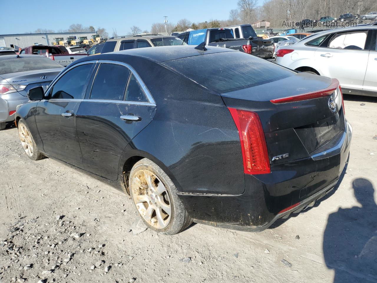 2013 Cadillac Ats  Black vin: 1G6AA5RX7D0128971