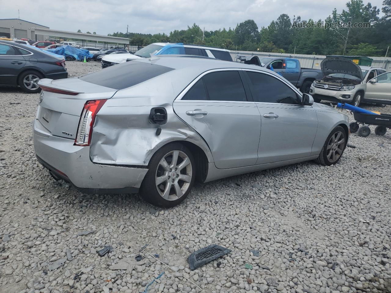 2013 Cadillac Ats  Silver vin: 1G6AA5RX9D0130320