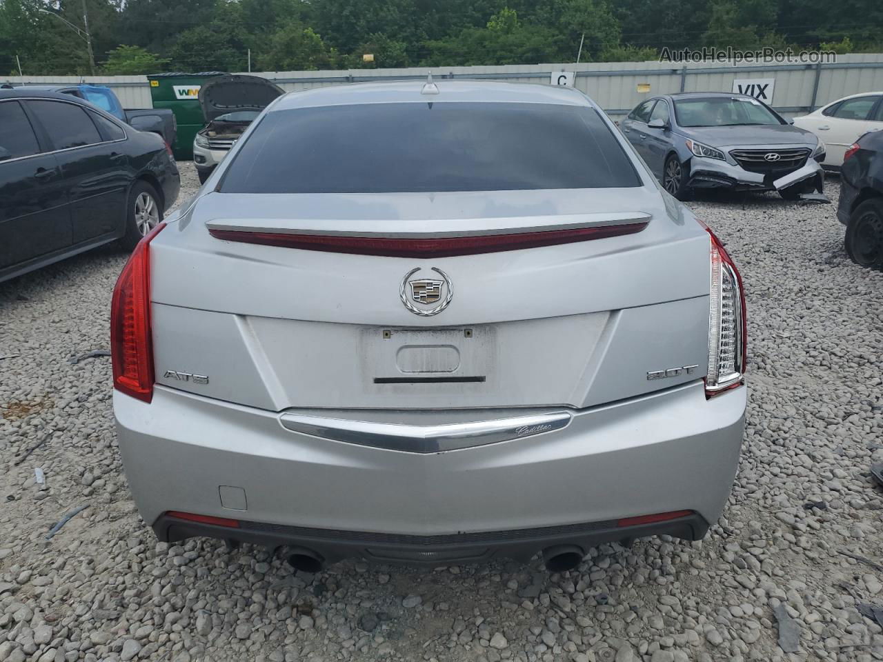 2013 Cadillac Ats  Silver vin: 1G6AA5RX9D0130320