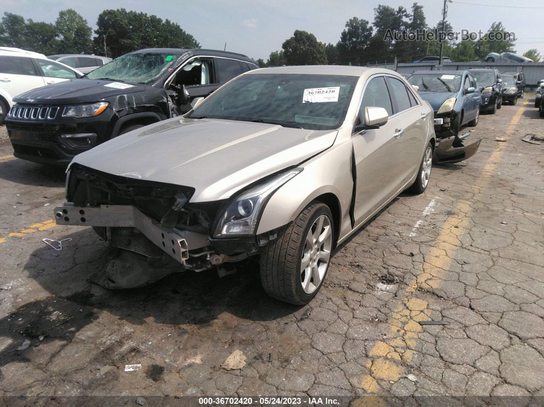 2013 Cadillac Ats   Gold vin: 1G6AA5RX9D0141687