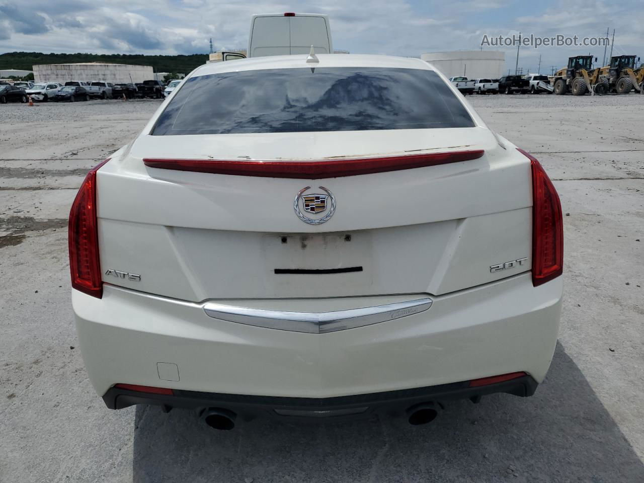 2013 Cadillac Ats  Cream vin: 1G6AA5RX9D0153242