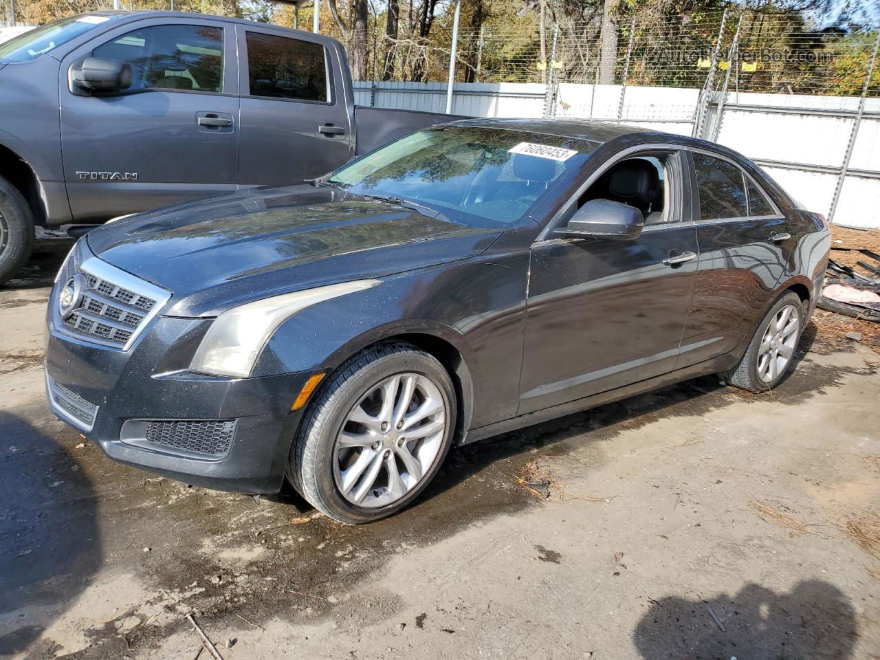 2013 Cadillac Ats  Black vin: 1G6AA5RX9D0166105