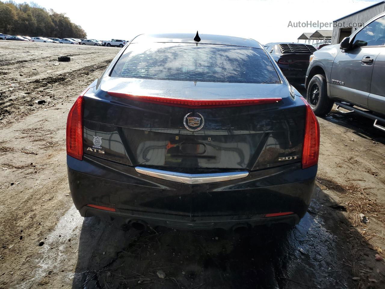 2013 Cadillac Ats  Black vin: 1G6AA5RX9D0166105