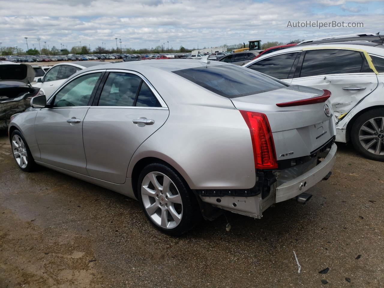 2013 Cadillac Ats  Серебряный vin: 1G6AA5RXXD0140239