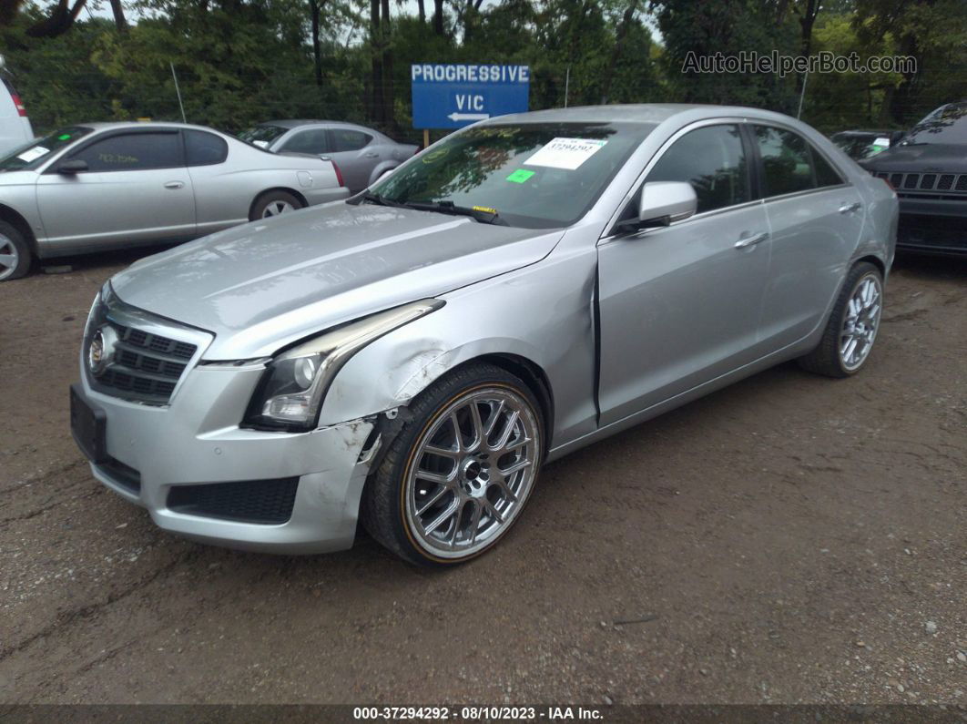 2013 Cadillac Ats Luxury Серебряный vin: 1G6AB5R35D0110639