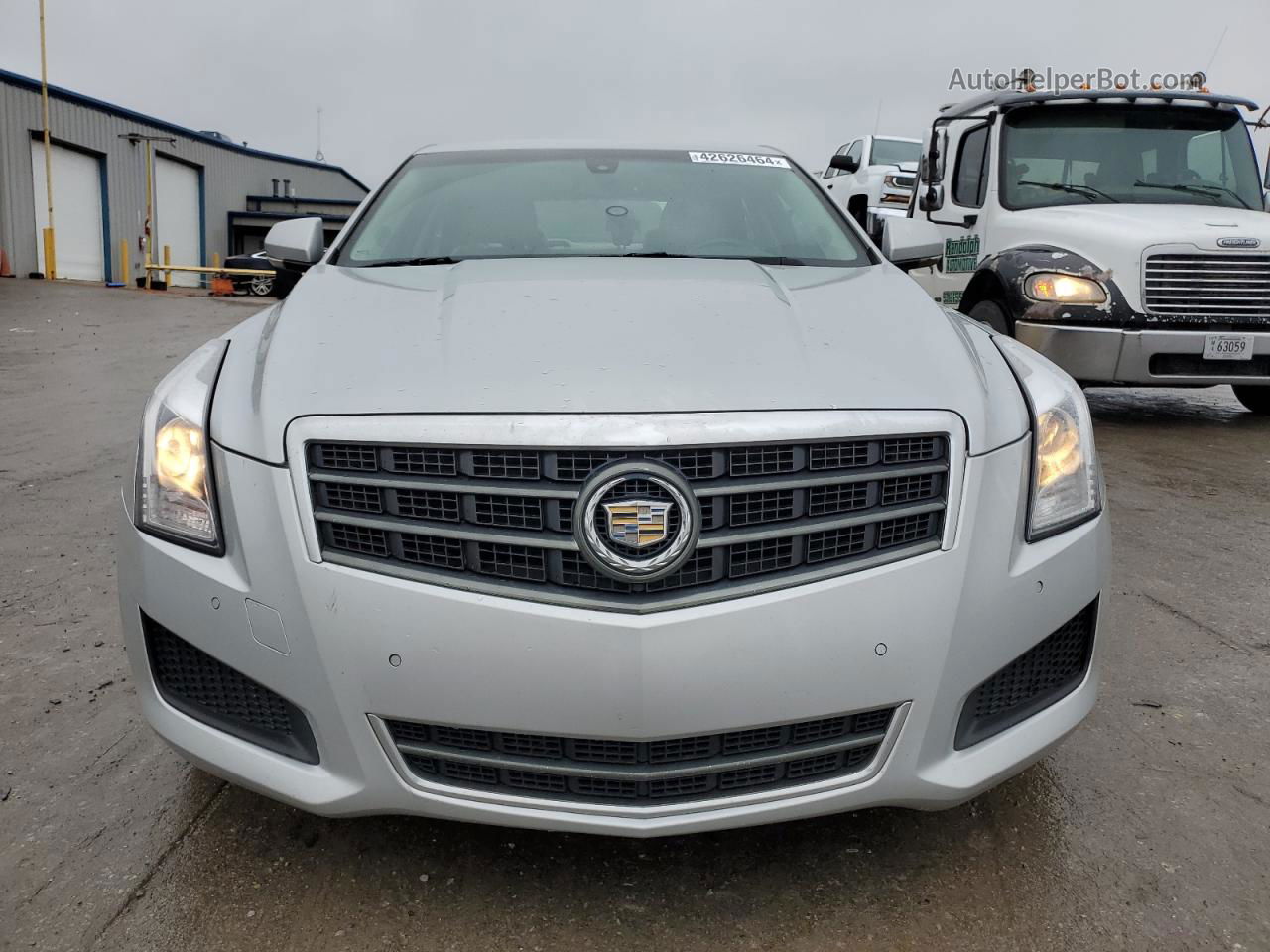 2013 Cadillac Ats Luxury Silver vin: 1G6AB5R35D0116361