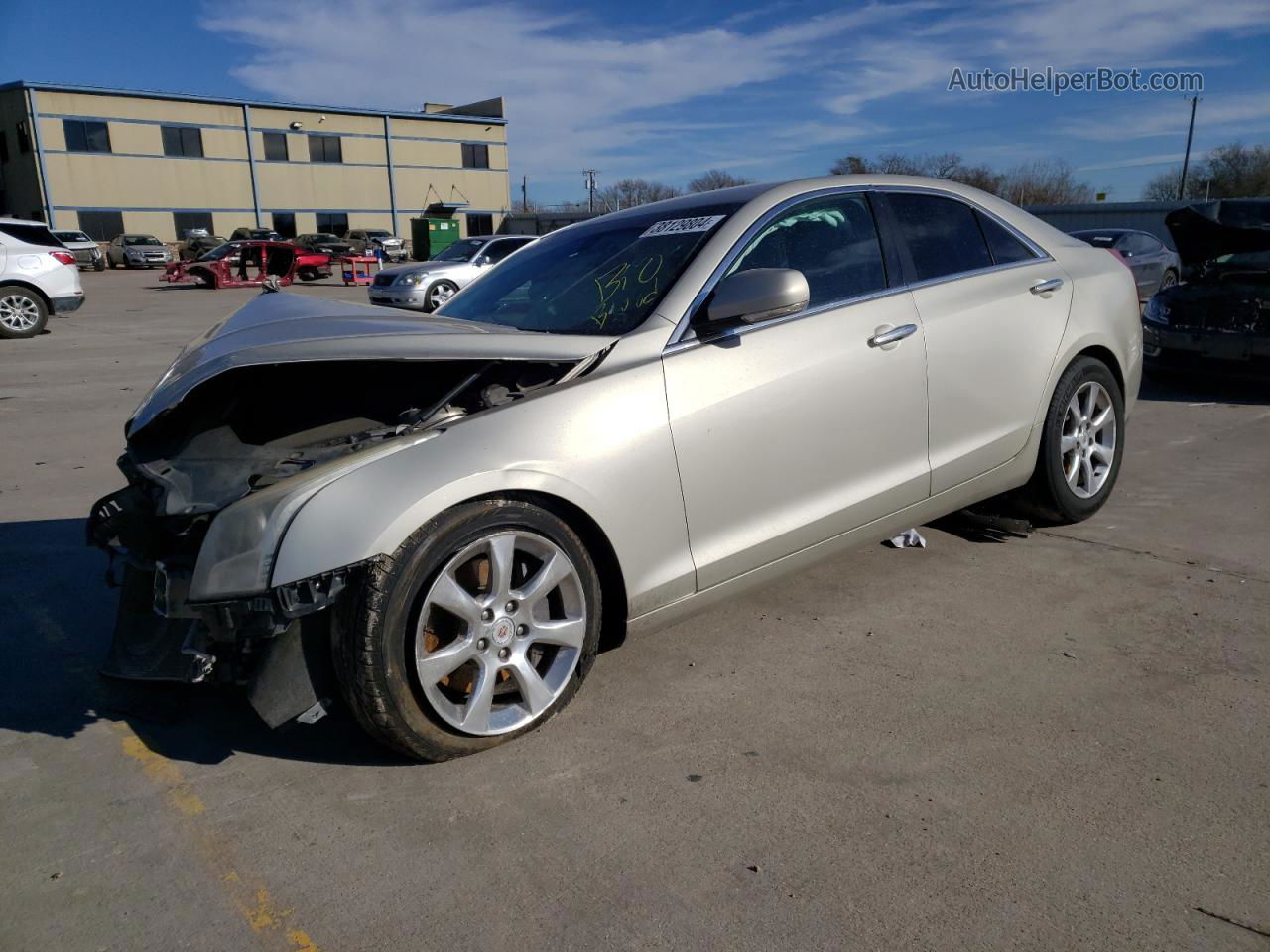 2013 Cadillac Ats Luxury Gold vin: 1G6AB5R39D0130537