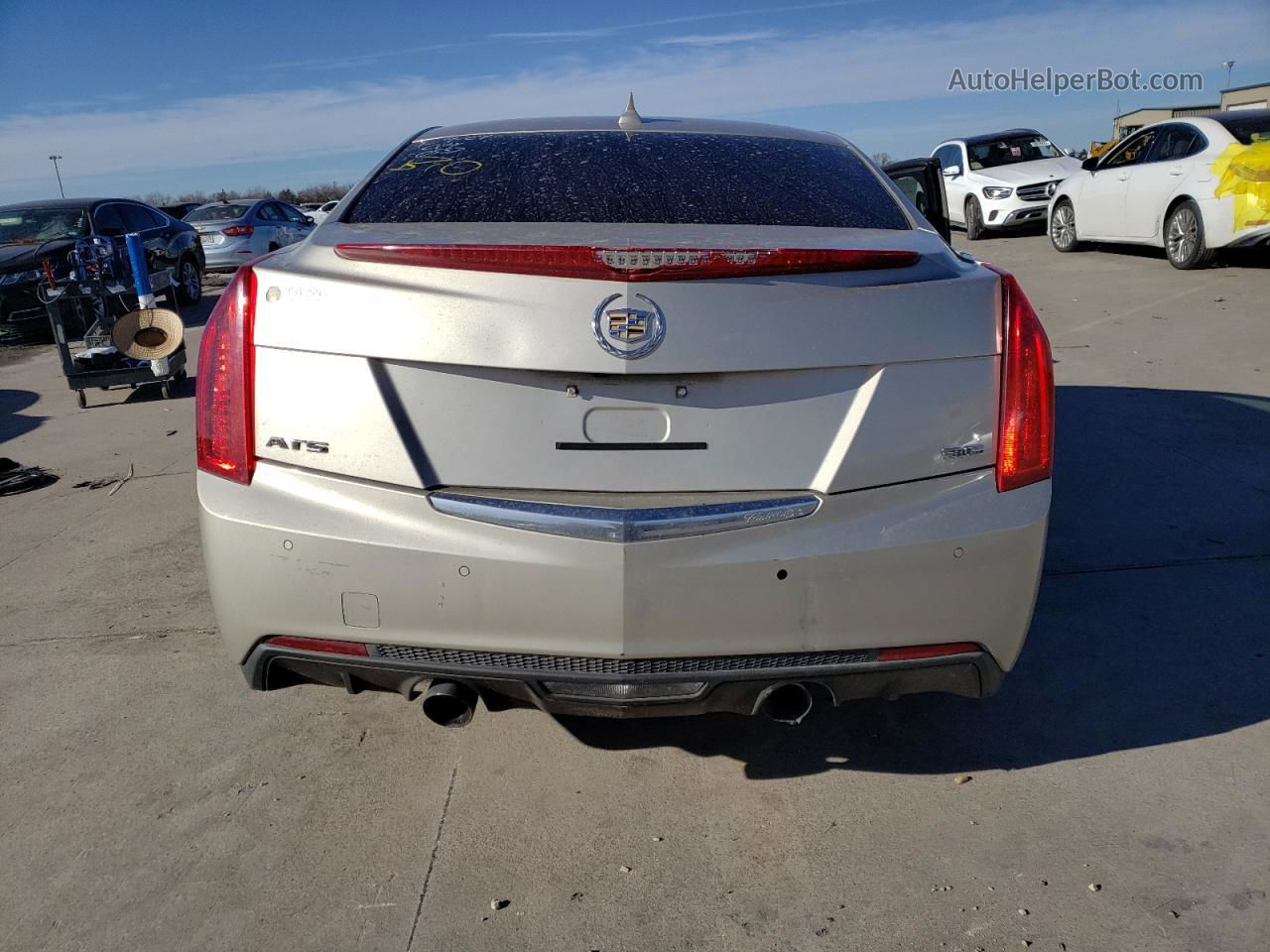 2013 Cadillac Ats Luxury Gold vin: 1G6AB5R39D0130537