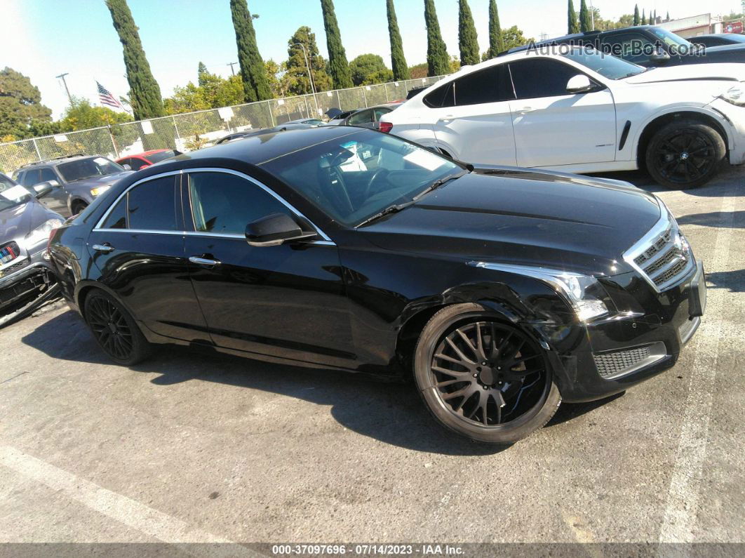 2013 Cadillac Ats Luxury Black vin: 1G6AB5RA2D0132368