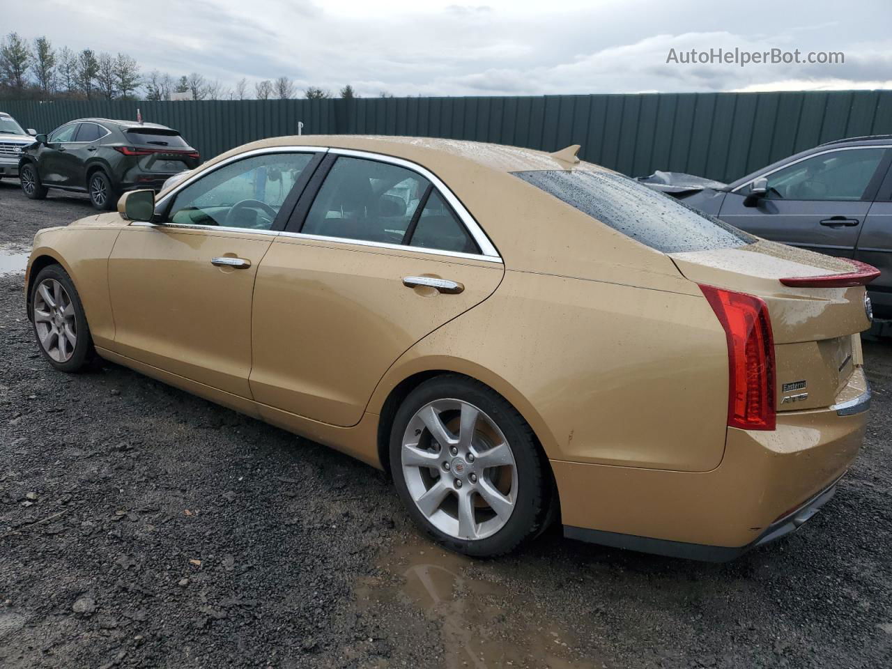 2013 Cadillac Ats Luxury Gold vin: 1G6AB5RA5D0117220