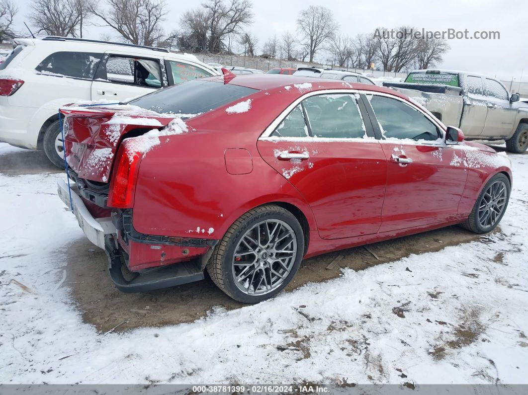 2013 Cadillac Ats Luxury Red vin: 1G6AB5RA6D0113015