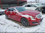 2013 Cadillac Ats Luxury Красный vin: 1G6AB5RA6D0113015