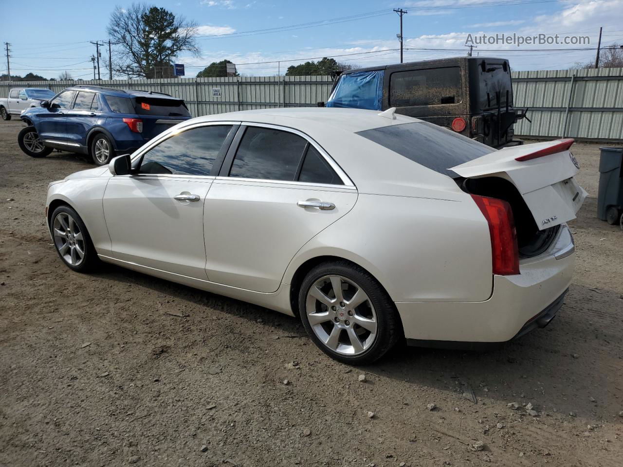 2013 Cadillac Ats Luxury Beige vin: 1G6AB5RA6D0154812