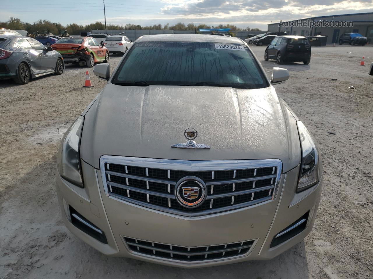 2013 Cadillac Ats Luxury Gold vin: 1G6AB5RA6D0167527