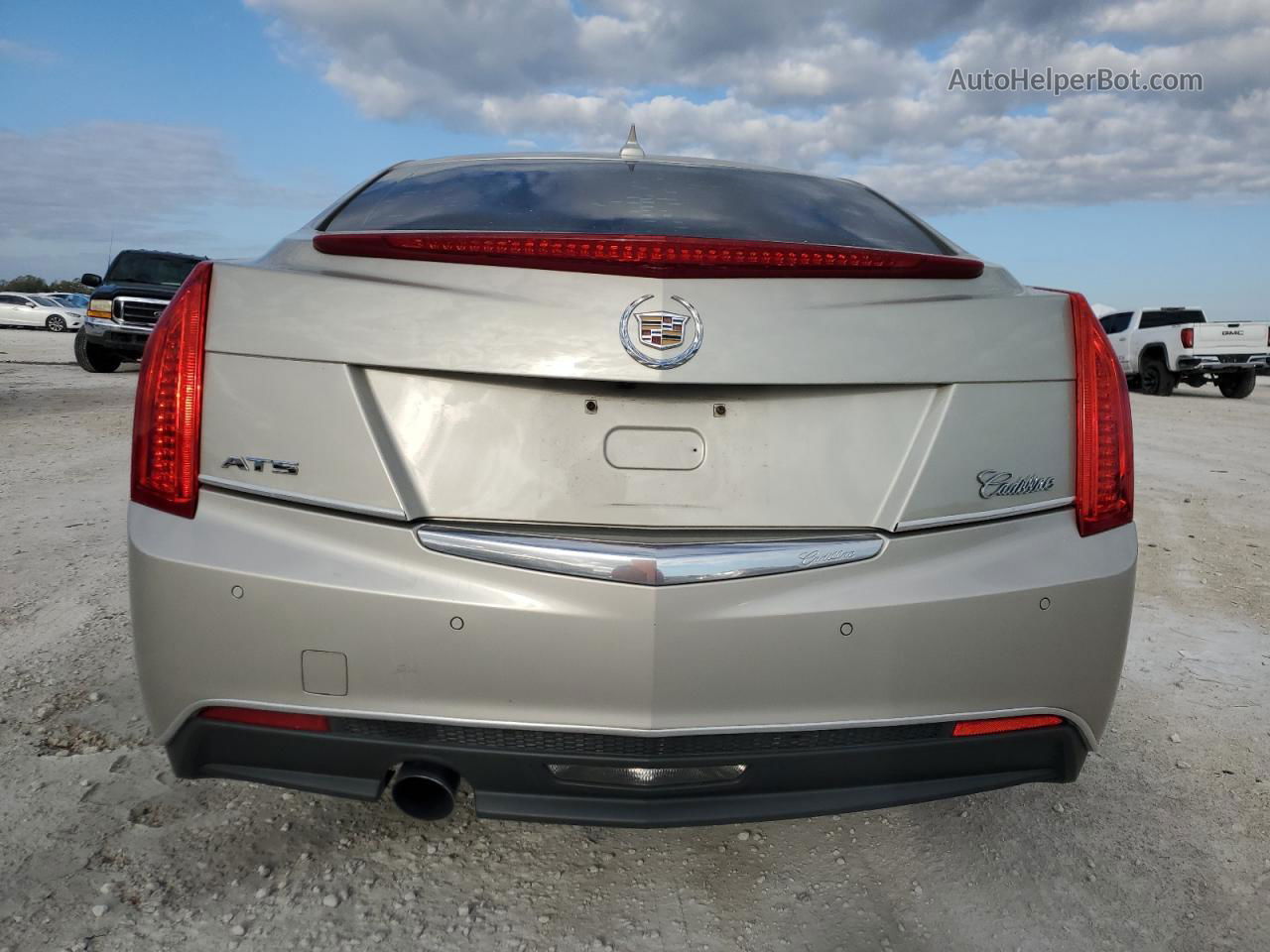 2013 Cadillac Ats Luxury Gold vin: 1G6AB5RA6D0167527