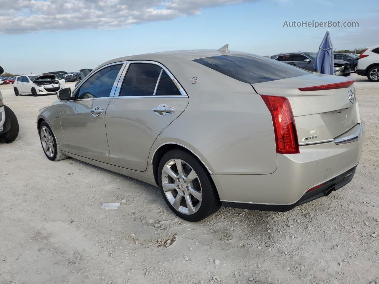 2013 Cadillac Ats Luxury Gold vin: 1G6AB5RA6D0167527