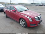 2013 Cadillac Ats Luxury Red vin: 1G6AB5RA7D0119602