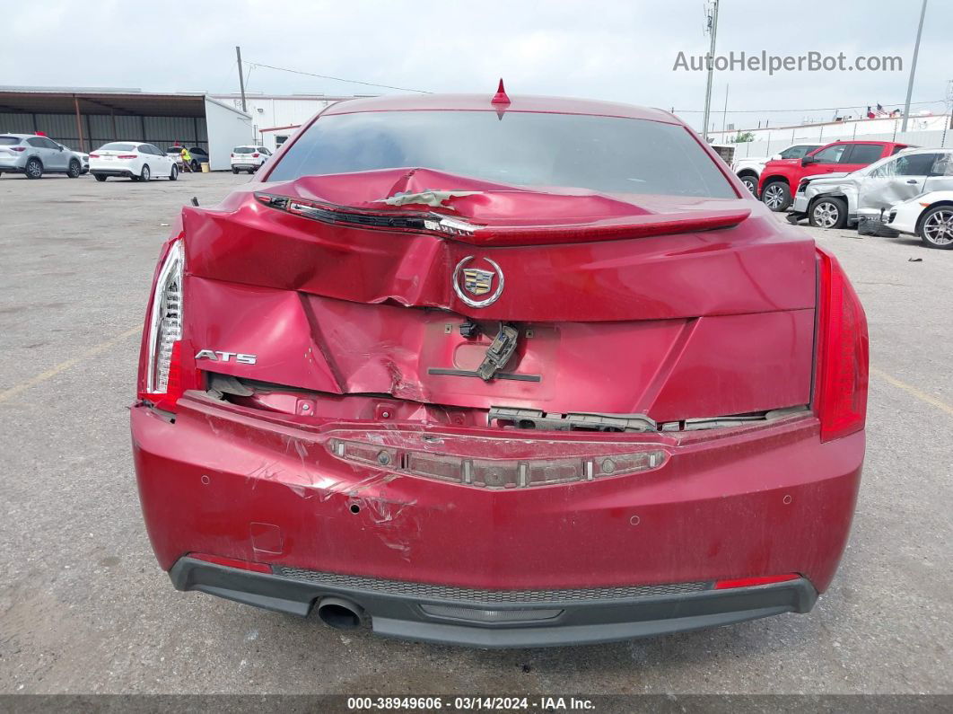 2013 Cadillac Ats Luxury Red vin: 1G6AB5RA7D0119602