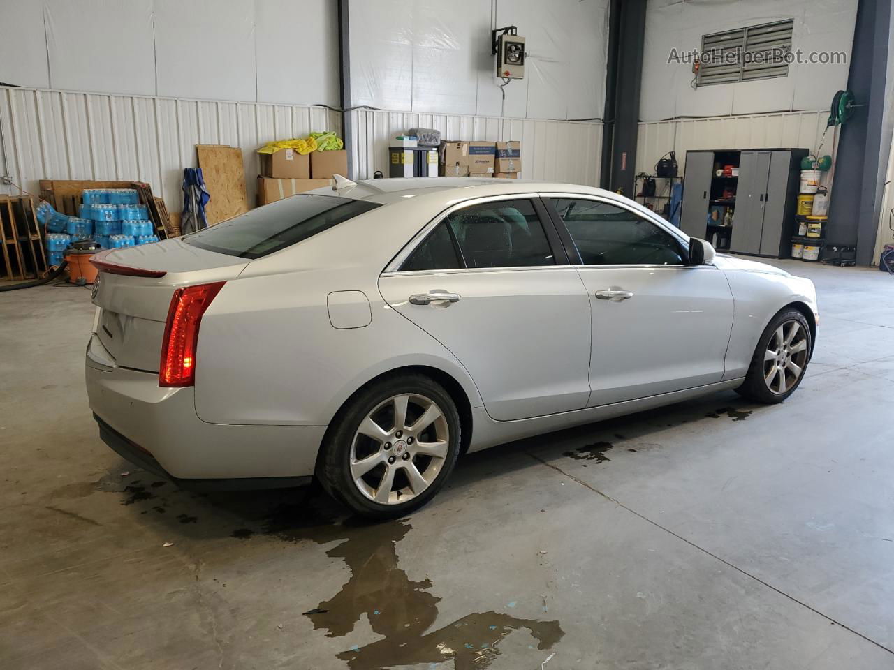 2013 Cadillac Ats Luxury Серебряный vin: 1G6AB5RA9D0178442