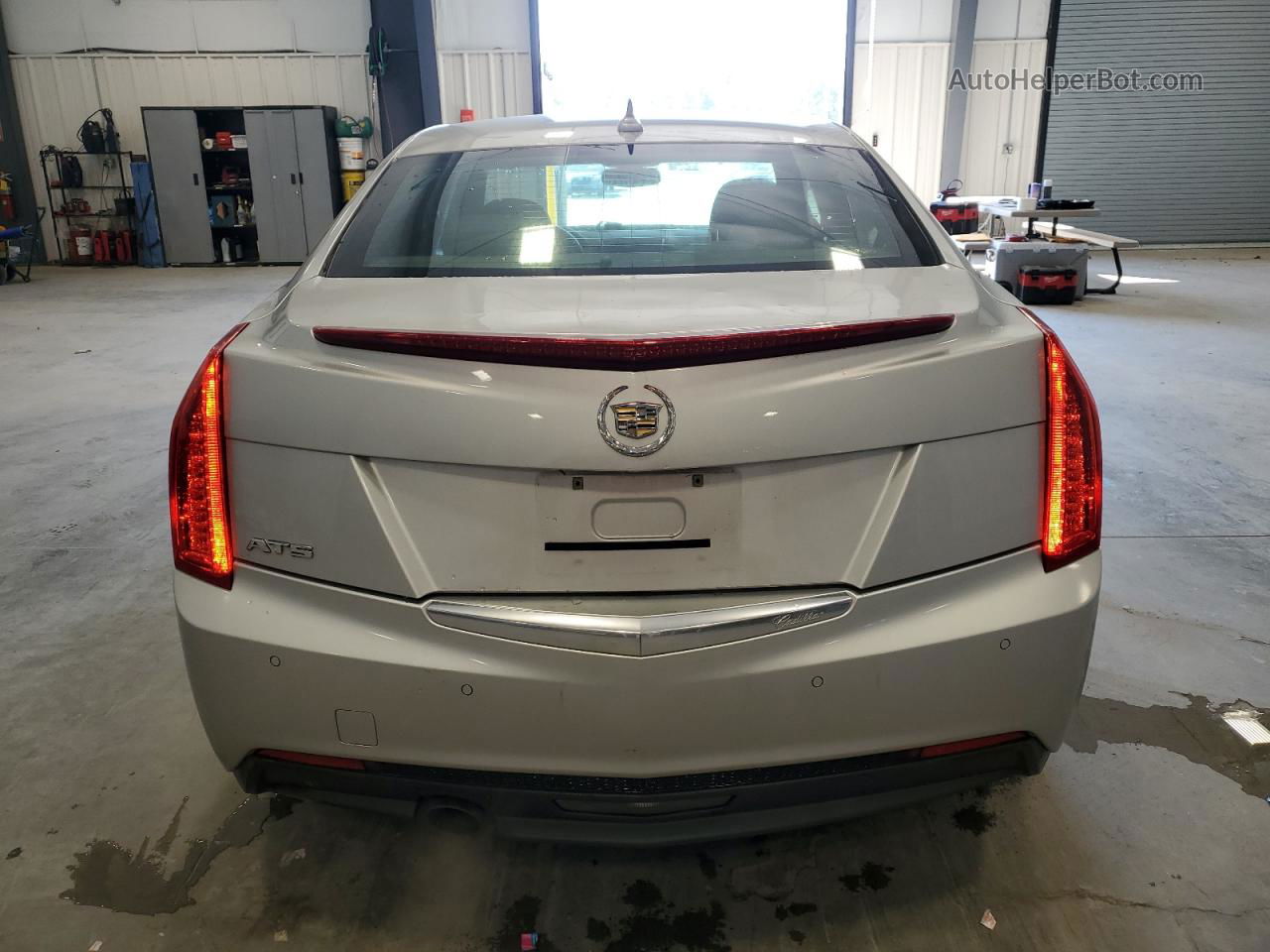 2013 Cadillac Ats Luxury Серебряный vin: 1G6AB5RA9D0178442