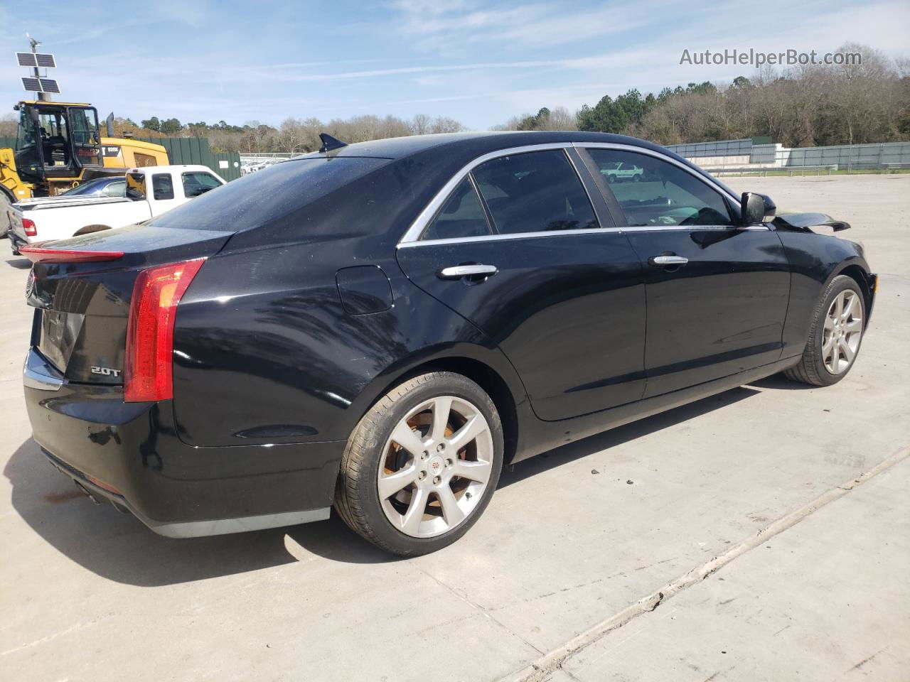 2013 Cadillac Ats Luxury Черный vin: 1G6AB5RX0D0173263