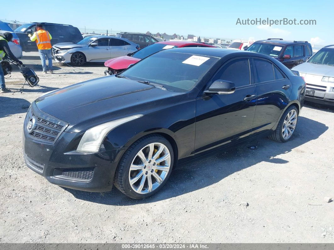 2013 Cadillac Ats Luxury Black vin: 1G6AB5RX3D0147353