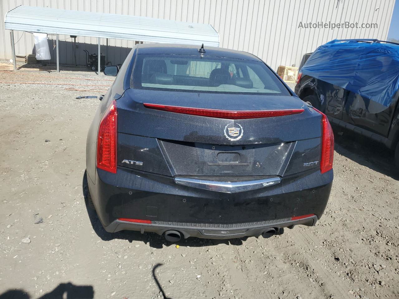 2013 Cadillac Ats Luxury Black vin: 1G6AB5RX4D0141108