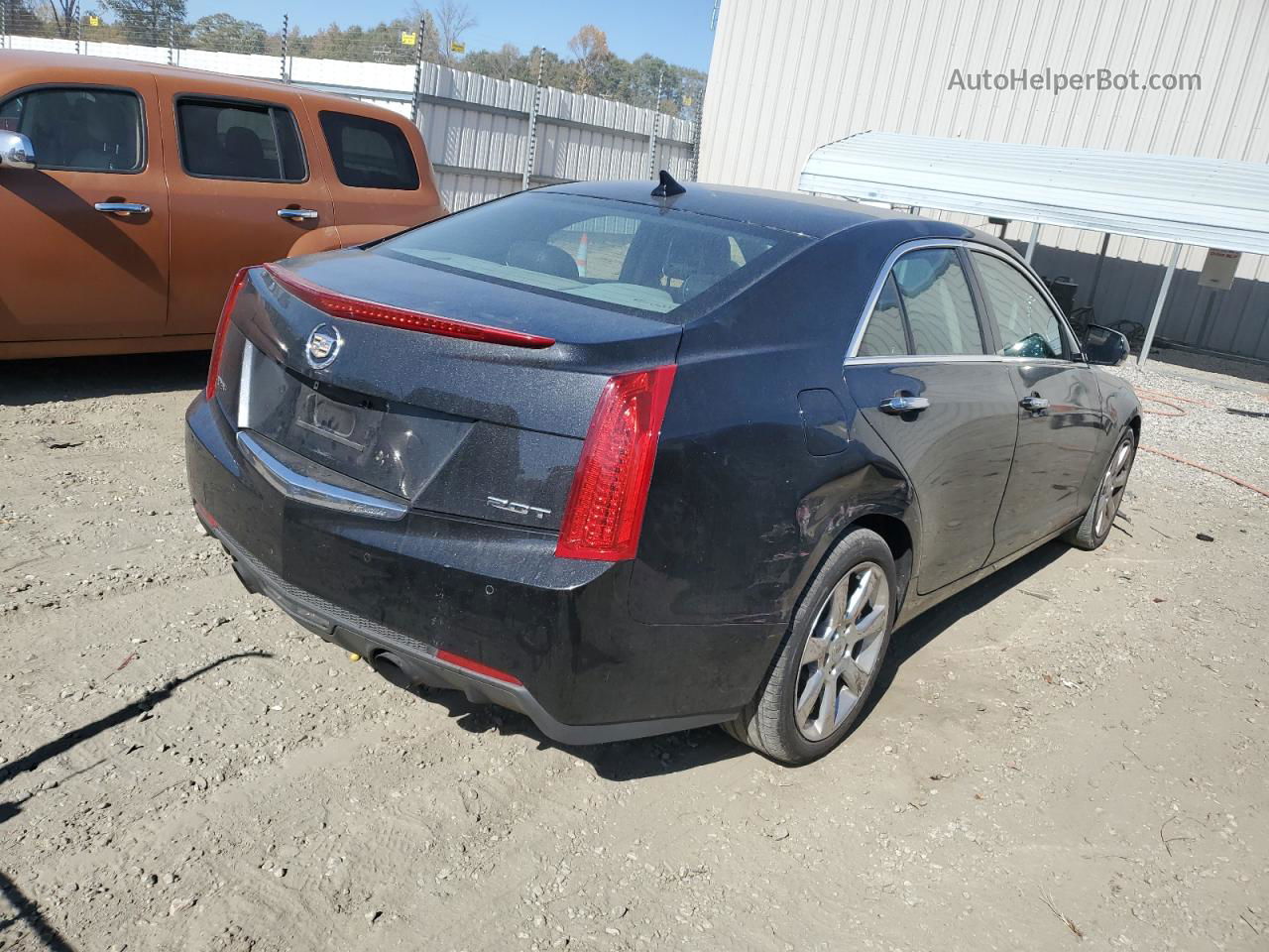 2013 Cadillac Ats Luxury Black vin: 1G6AB5RX4D0141108