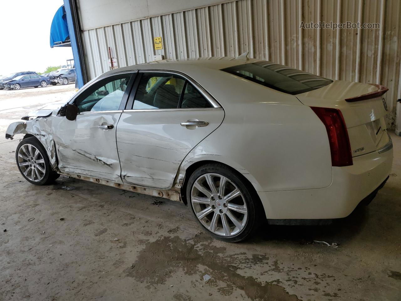 2013 Cadillac Ats Luxury Beige vin: 1G6AB5RX8D0174581