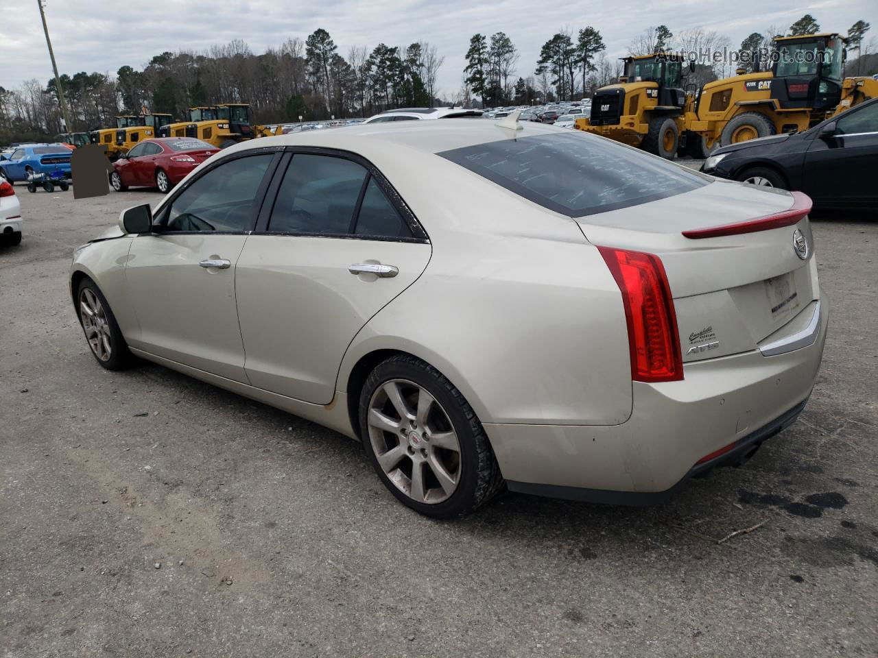 2013 Cadillac Ats Luxury Tan vin: 1G6AB5RXXD0148810