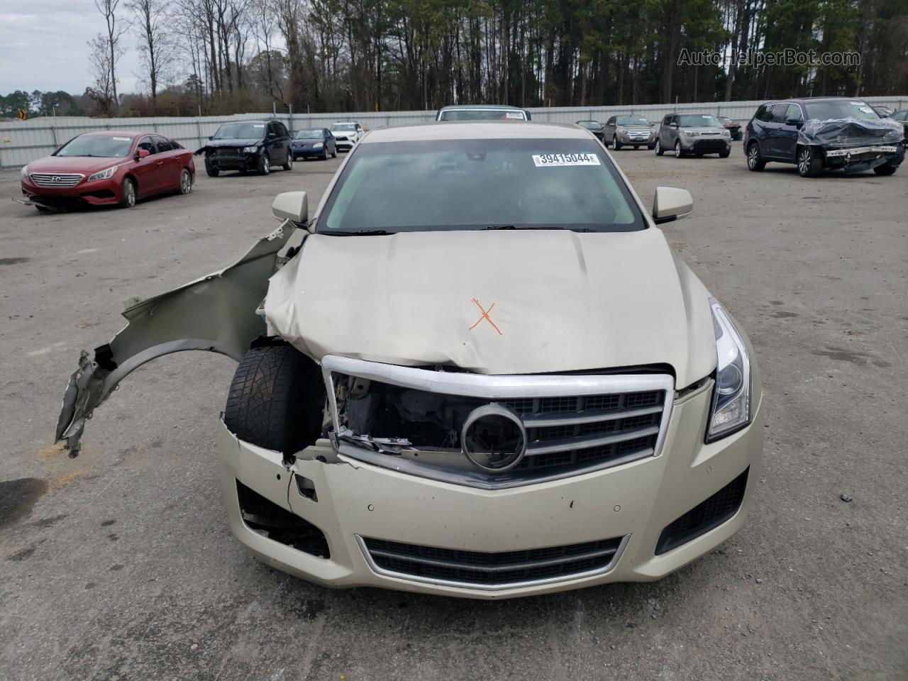 2013 Cadillac Ats Luxury Tan vin: 1G6AB5RXXD0148810