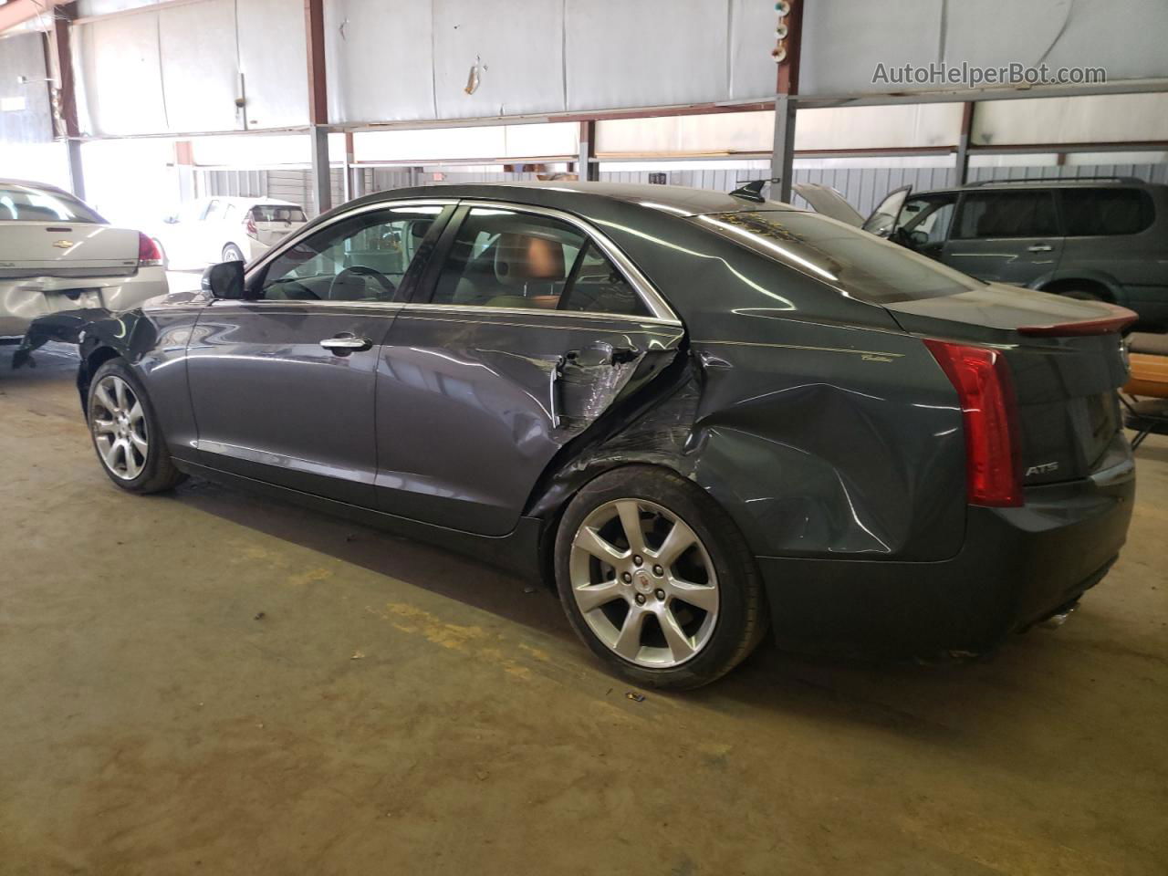 2013 Cadillac Ats Luxury Gray vin: 1G6AB5S39D0121976