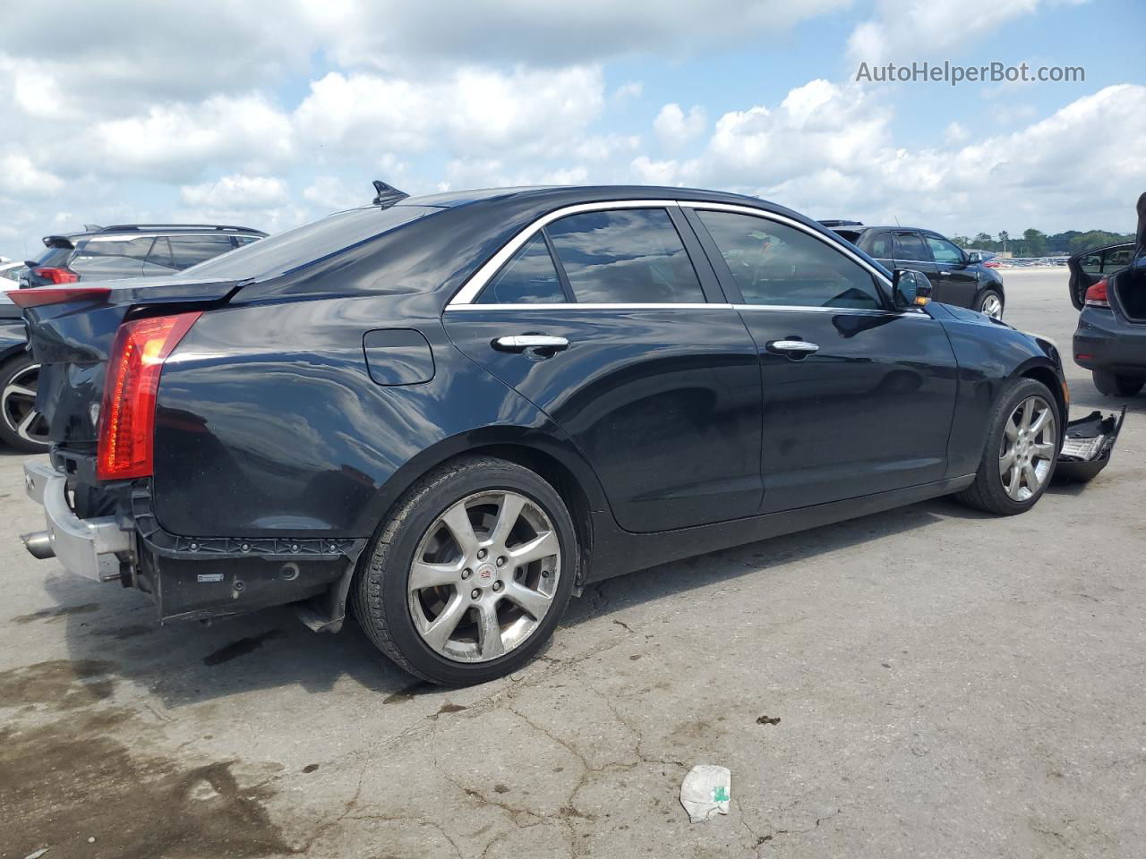 2013 Cadillac Ats Luxury Черный vin: 1G6AB5SA5D0143472