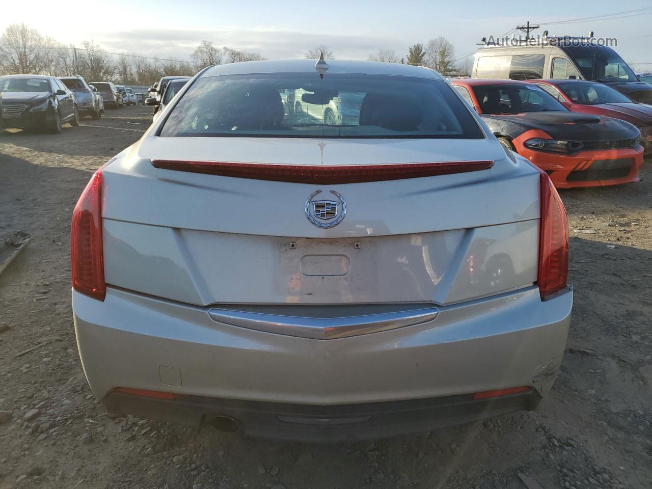 2013 Cadillac Ats Luxury Золотой vin: 1G6AB5SA7D0135051