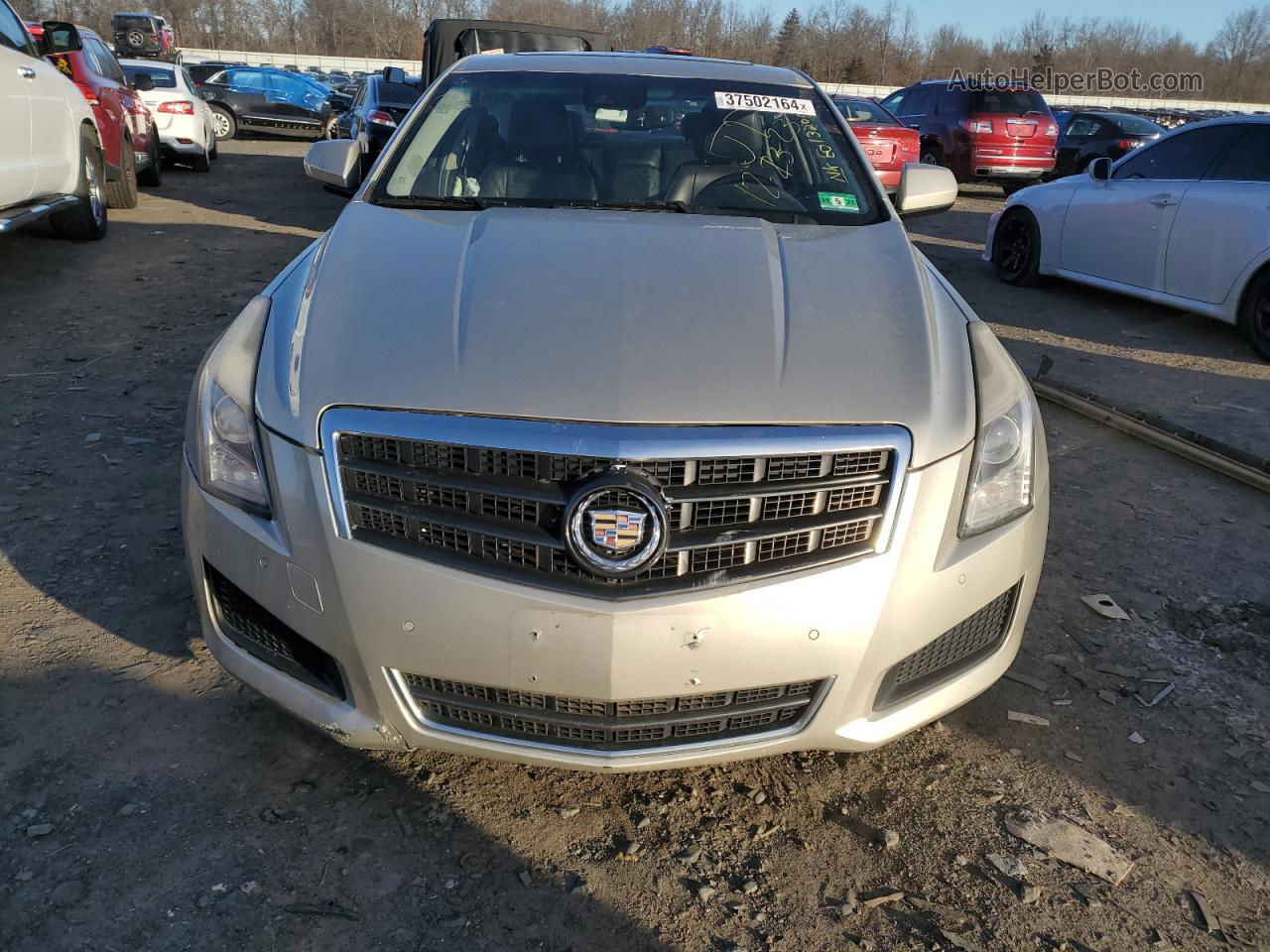 2013 Cadillac Ats Luxury Золотой vin: 1G6AB5SA7D0135051