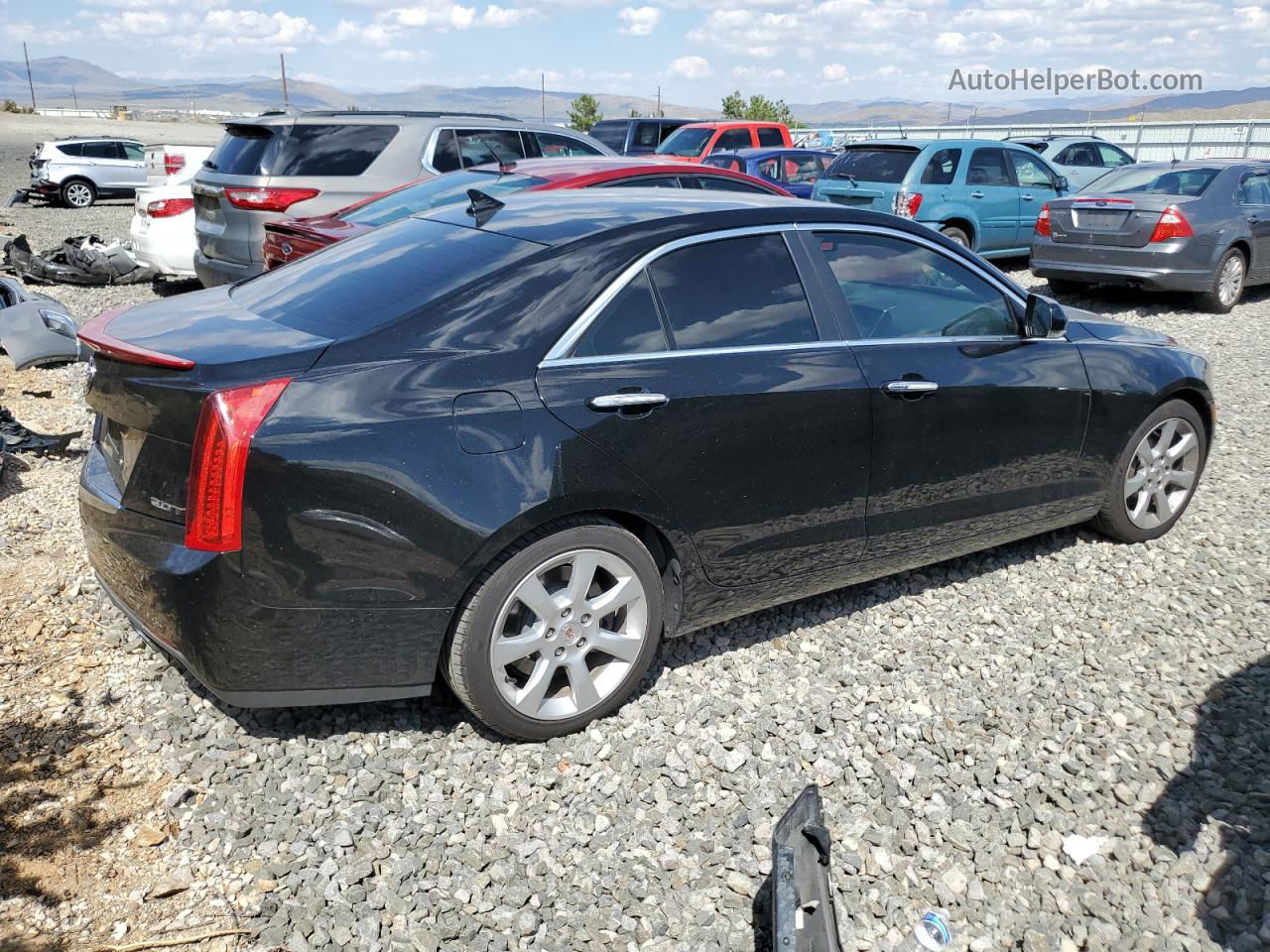 2013 Cadillac Ats Performance Black vin: 1G6AC5SX0D0169687