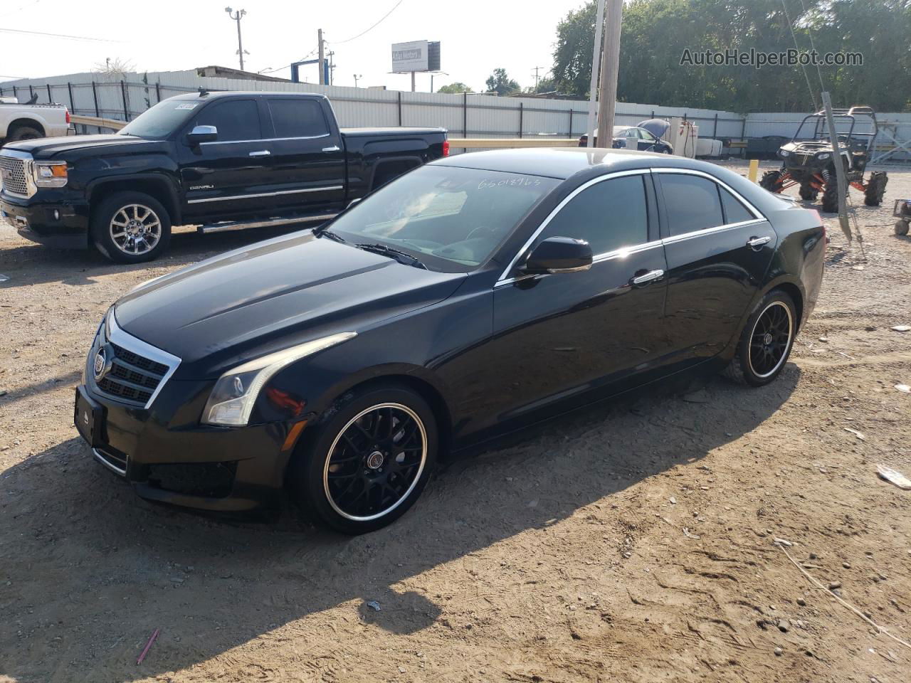 2013 Cadillac Ats Performance Black vin: 1G6AC5SX6D0126357