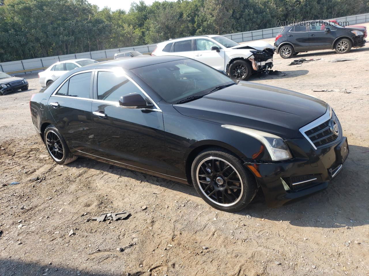 2013 Cadillac Ats Performance Black vin: 1G6AC5SX6D0126357