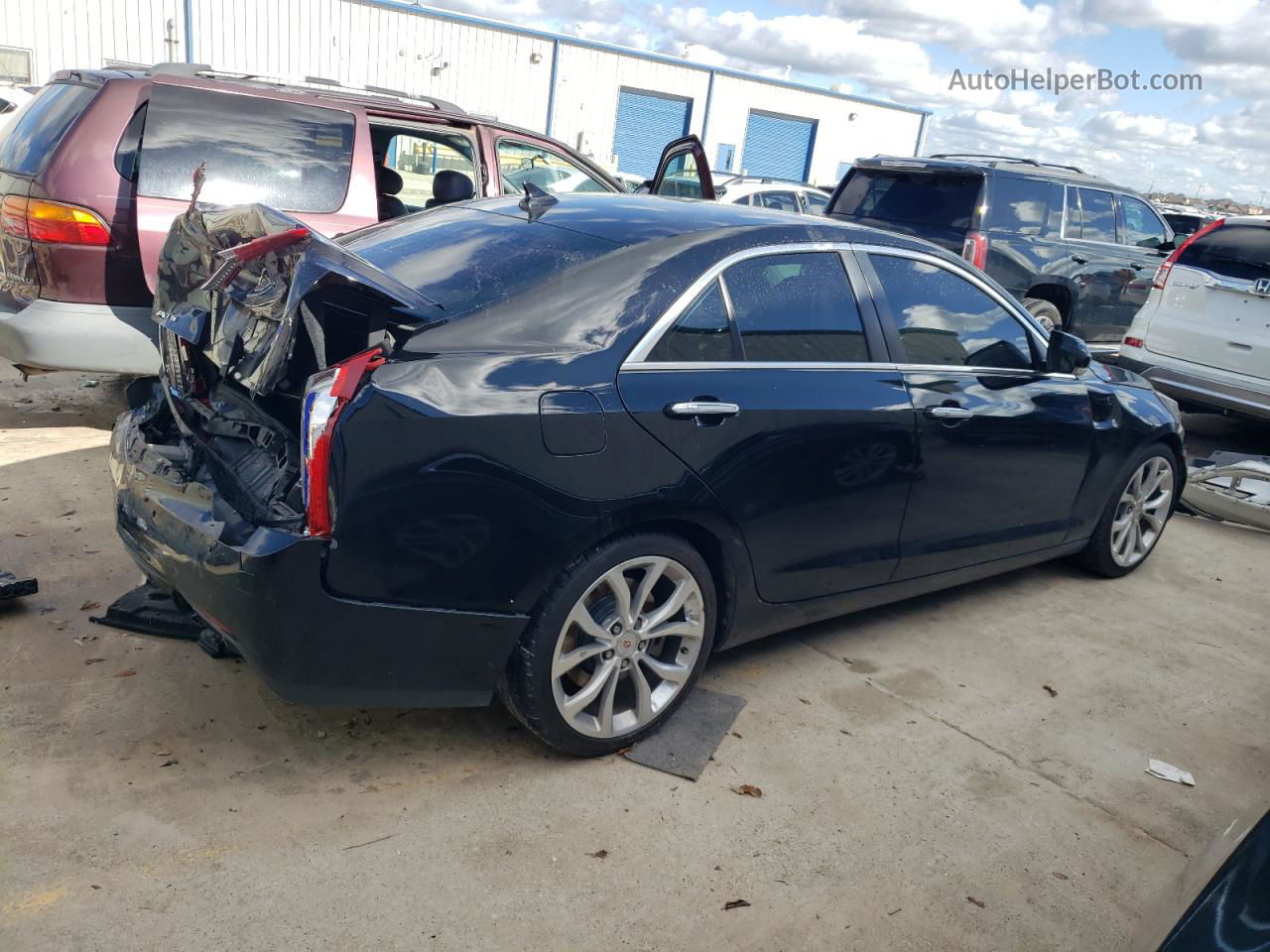 2013 Cadillac Ats Performance Black vin: 1G6AC5SX8D0155620