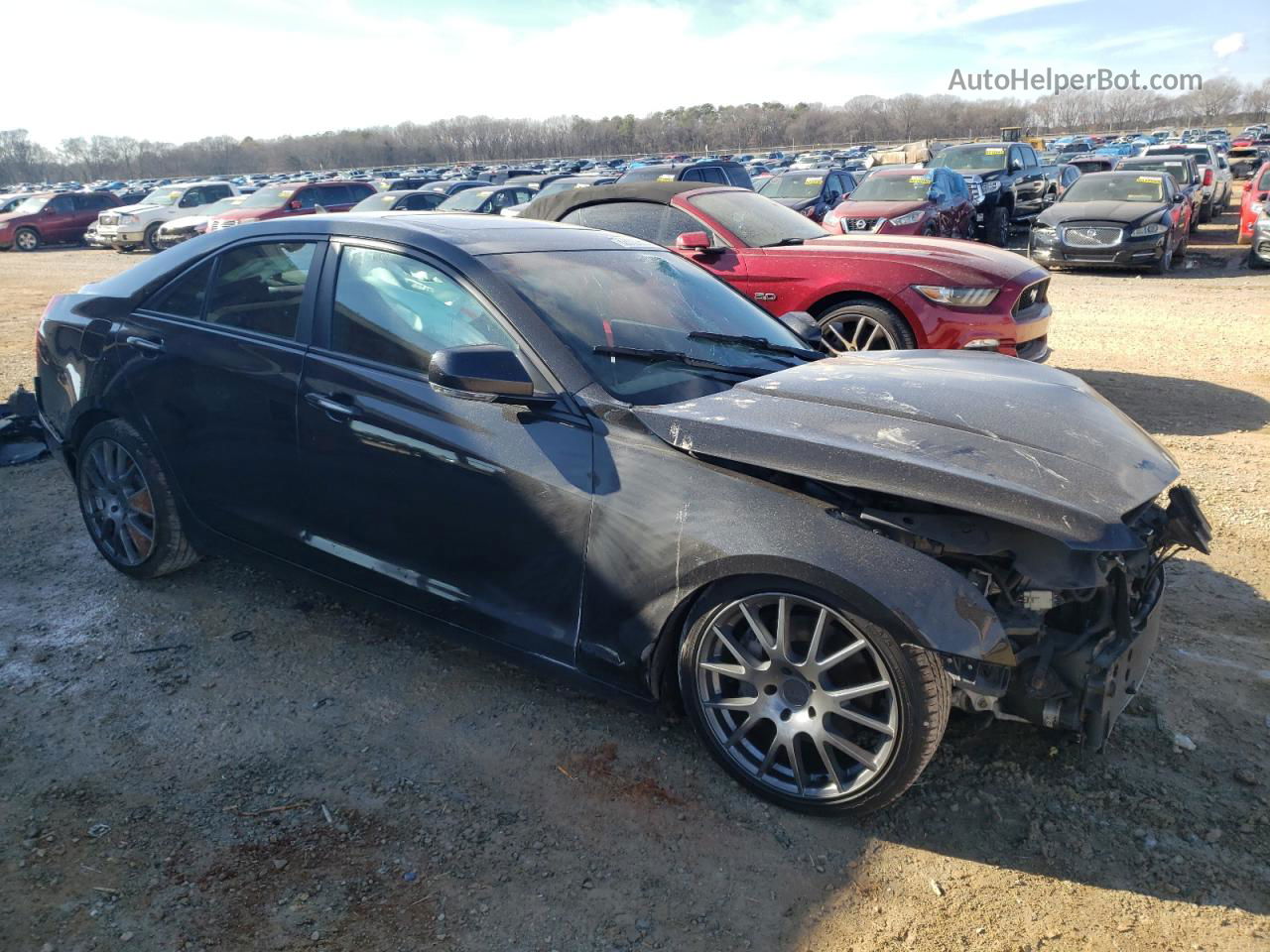 2013 Cadillac Ats Performance Black vin: 1G6AC5SX9D0172894