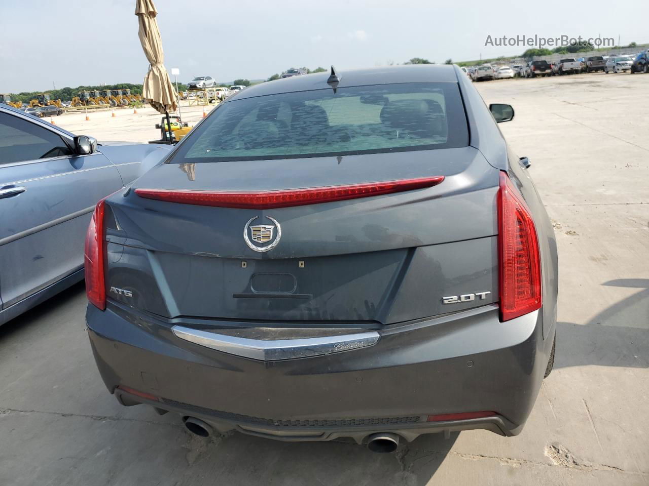 2013 Cadillac Ats Premium Серый vin: 1G6AE5SX9D0127562