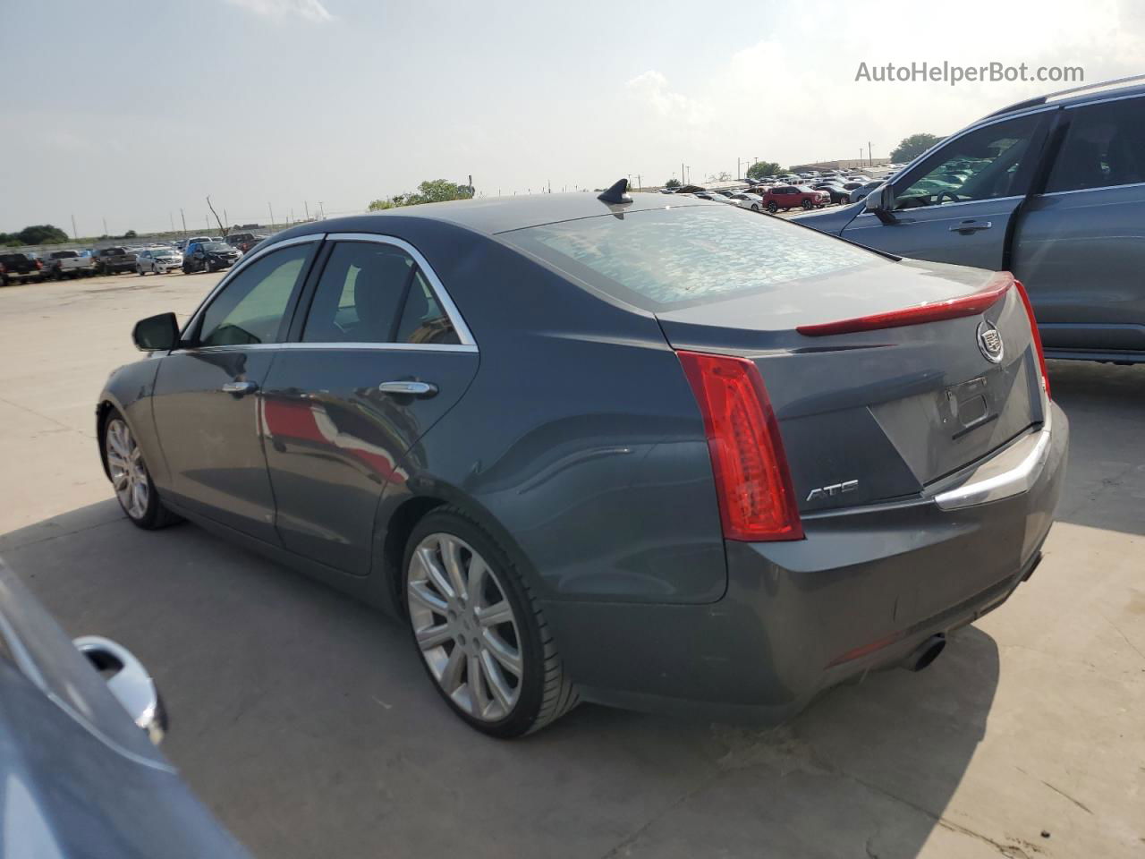 2013 Cadillac Ats Premium Серый vin: 1G6AE5SX9D0127562