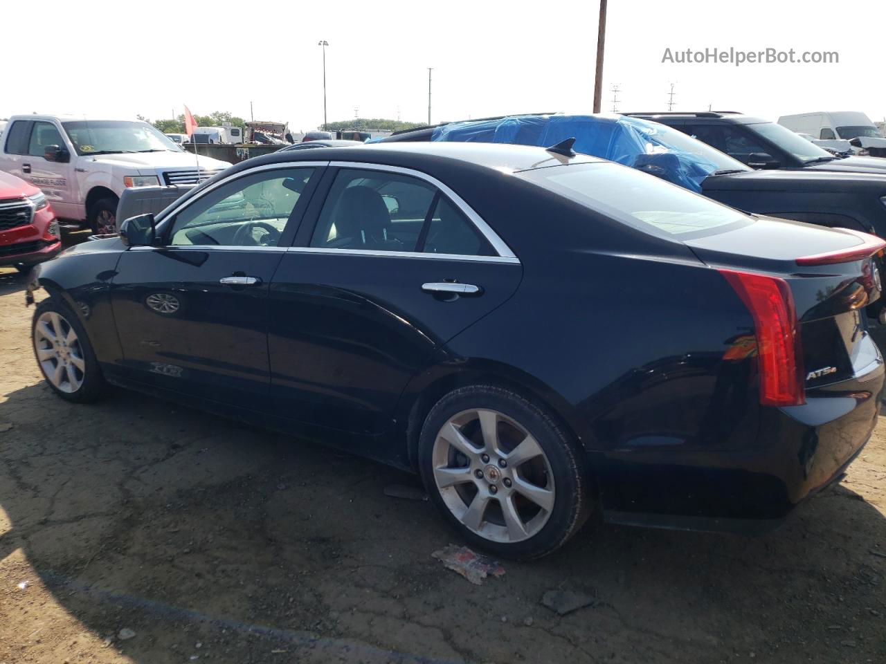 2013 Cadillac Ats  Black vin: 1G6AG5RX1D0163813