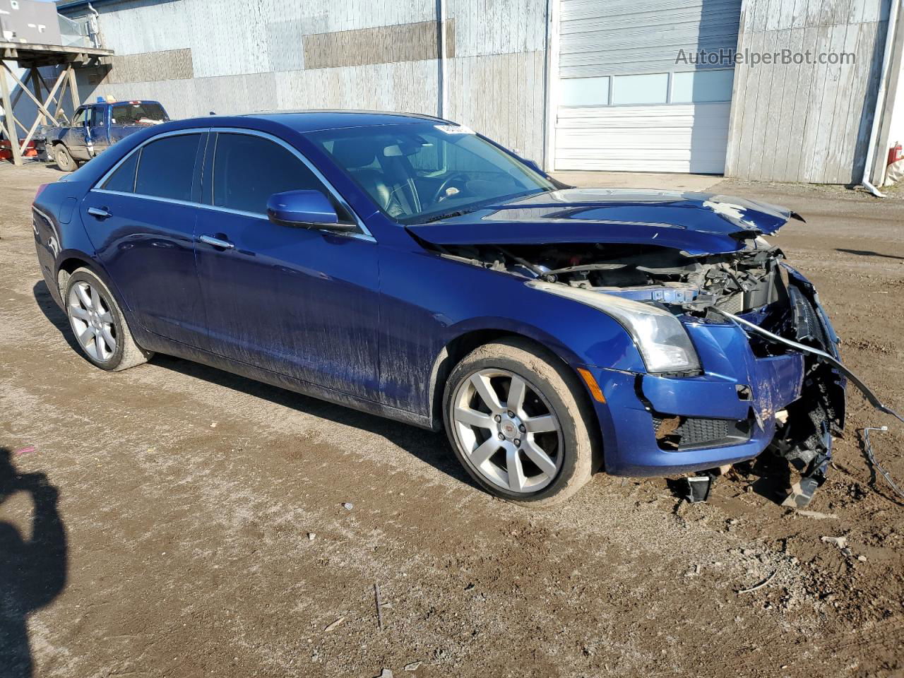 2013 Cadillac Ats  Синий vin: 1G6AG5RX4D0151168