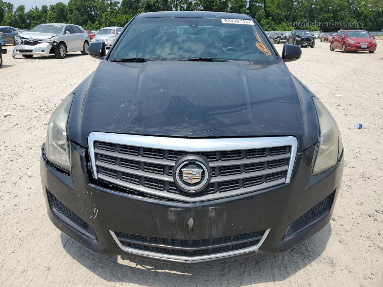 2013 Cadillac Ats  Black vin: 1G6AG5RX5D0143497