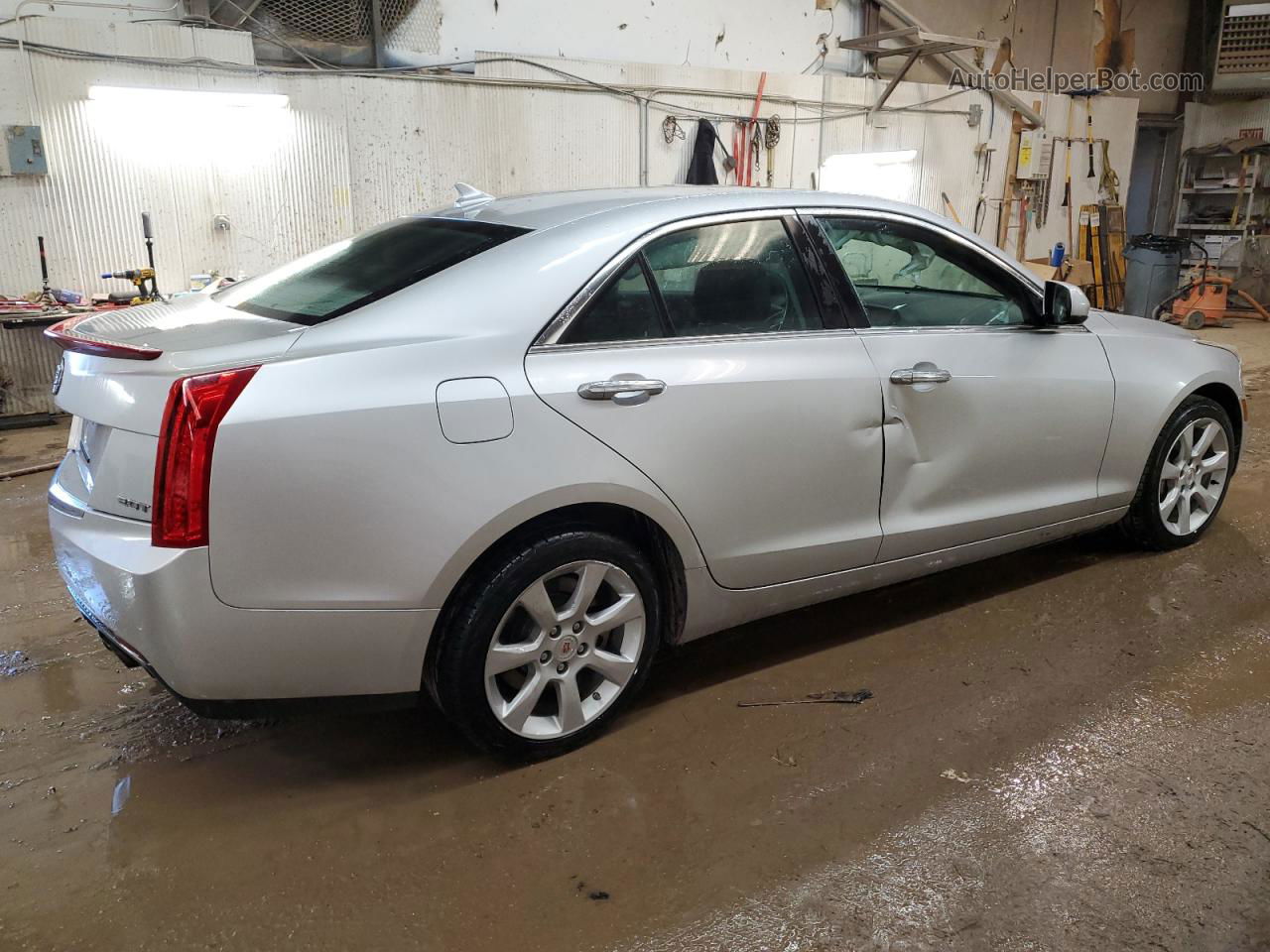 2013 Cadillac Ats  Серебряный vin: 1G6AG5RX7D0137183