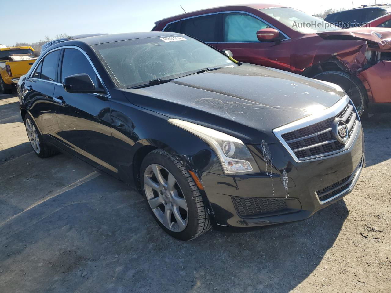 2013 Cadillac Ats  Black vin: 1G6AG5RX7D0168420