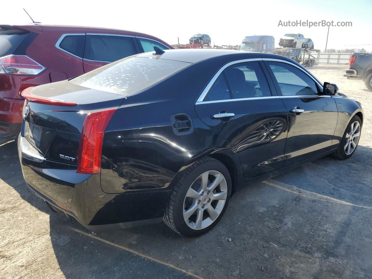 2013 Cadillac Ats  Black vin: 1G6AG5RX7D0168420