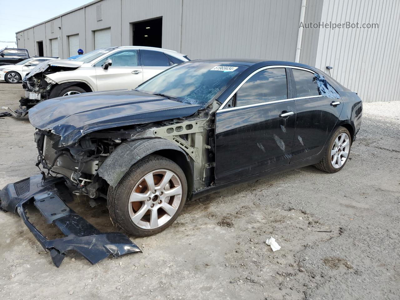 2013 Cadillac Ats  Black vin: 1G6AG5RX7D0171754