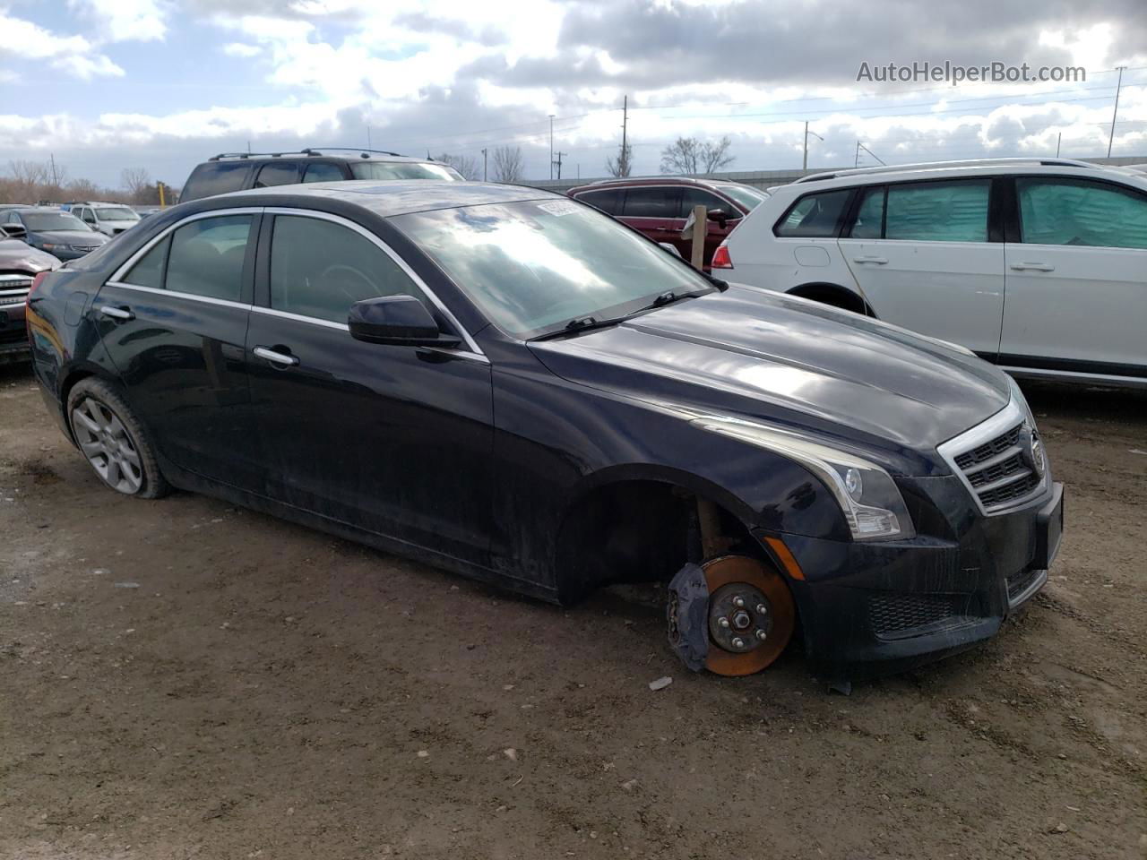 2013 Cadillac Ats  Black vin: 1G6AG5RX7D0176467